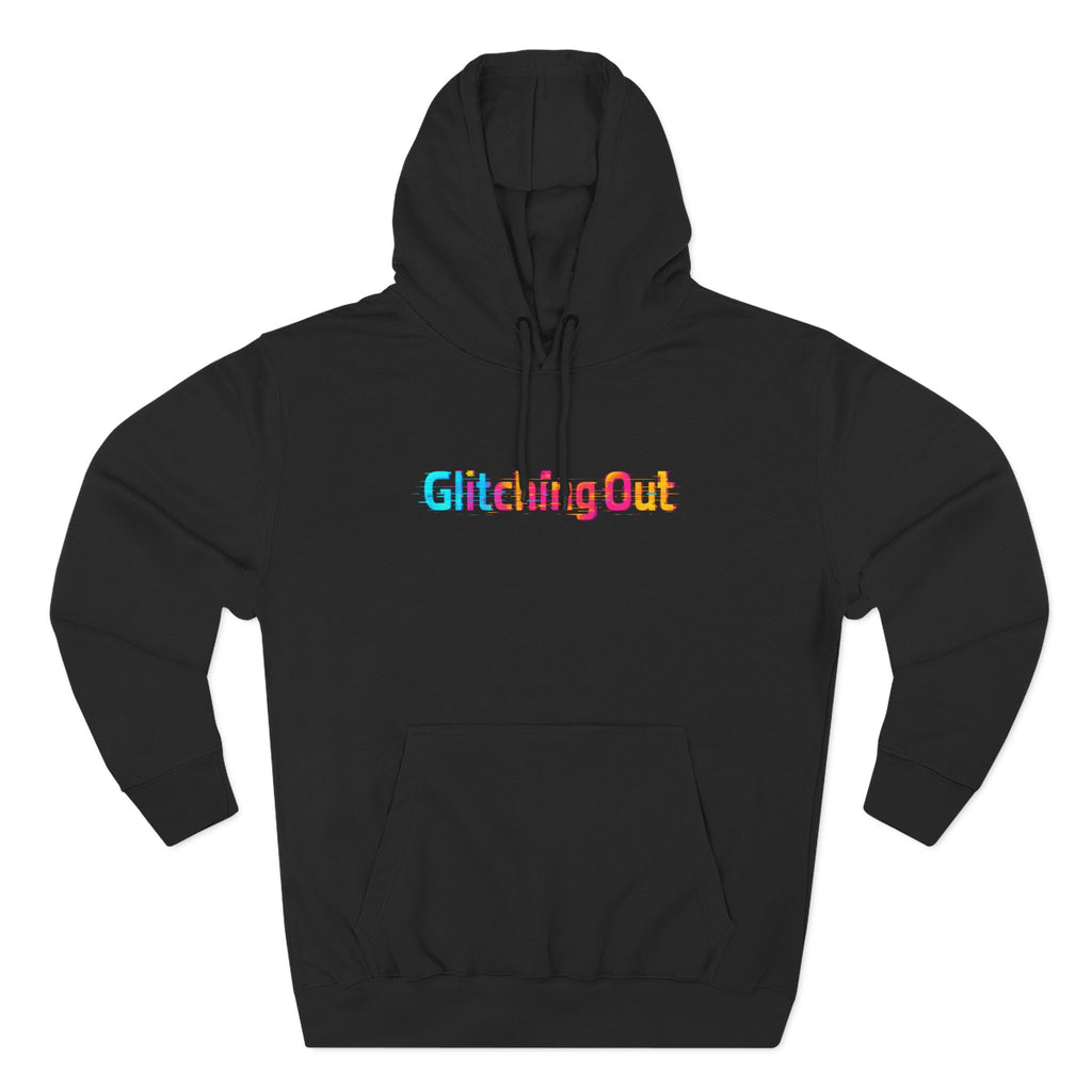 Control Your Code Hoodie — Glitching Out Retro Cyber Circuit Graphic