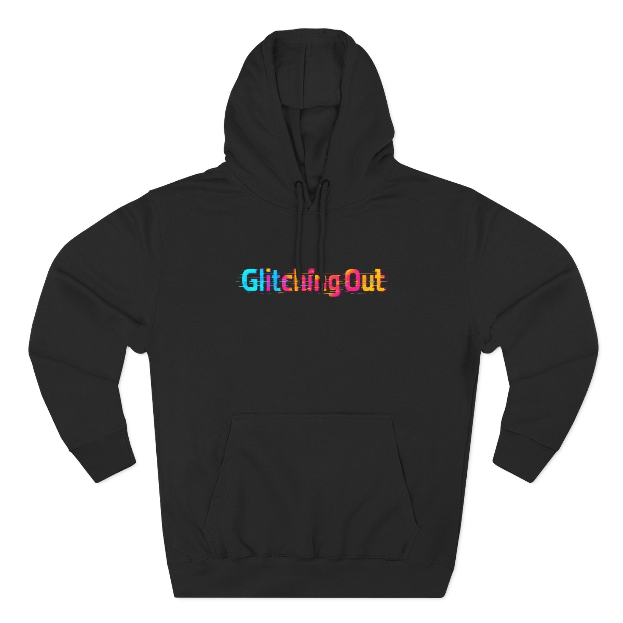 Control Your Code Hoodie — Glitching Out Retro Cyber Circuit Graphic