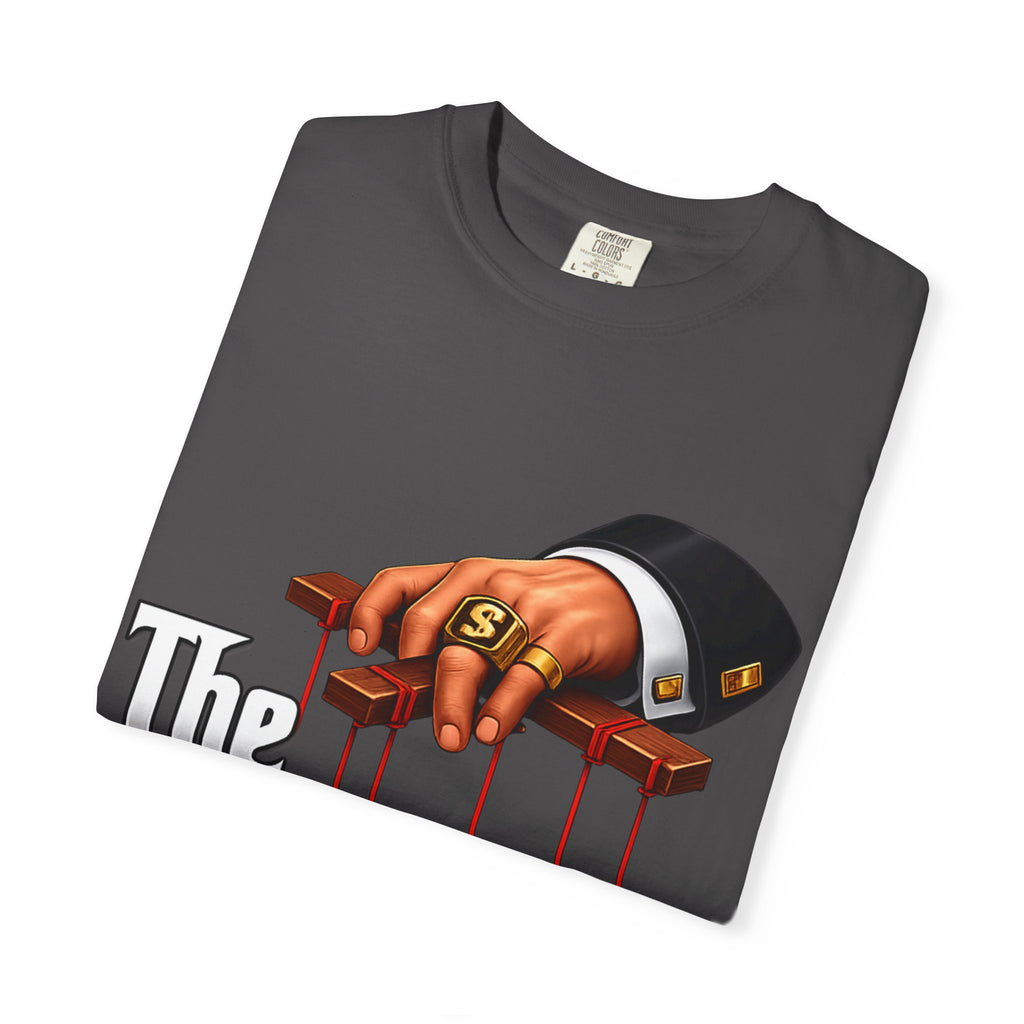 The Politicians T-Shirt — Puppet Master Hand & Money Political Satire Tee