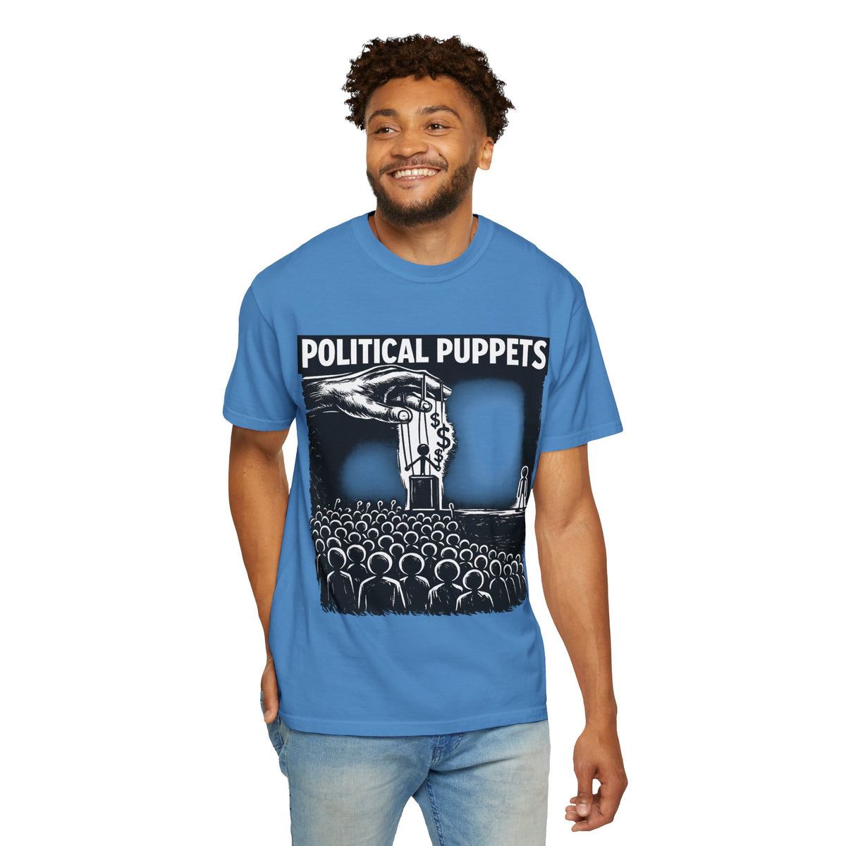 Political Puppets T-Shirt — Anti-Establishment Graphic Tee