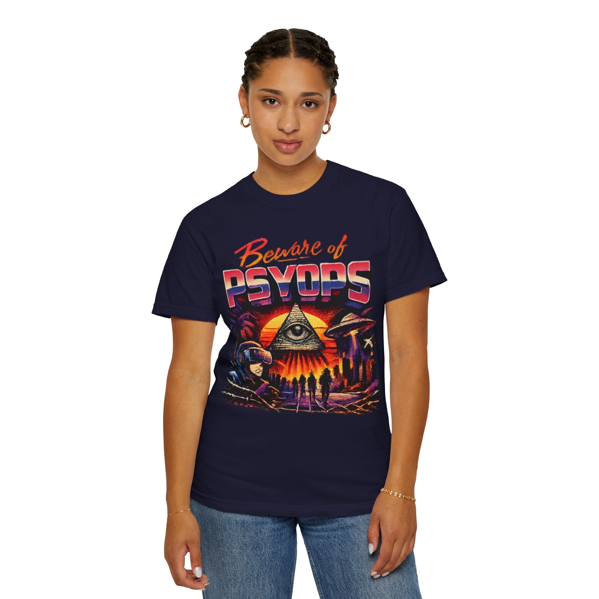 Beware of Psyops — Vintage Graphic T-Shirt