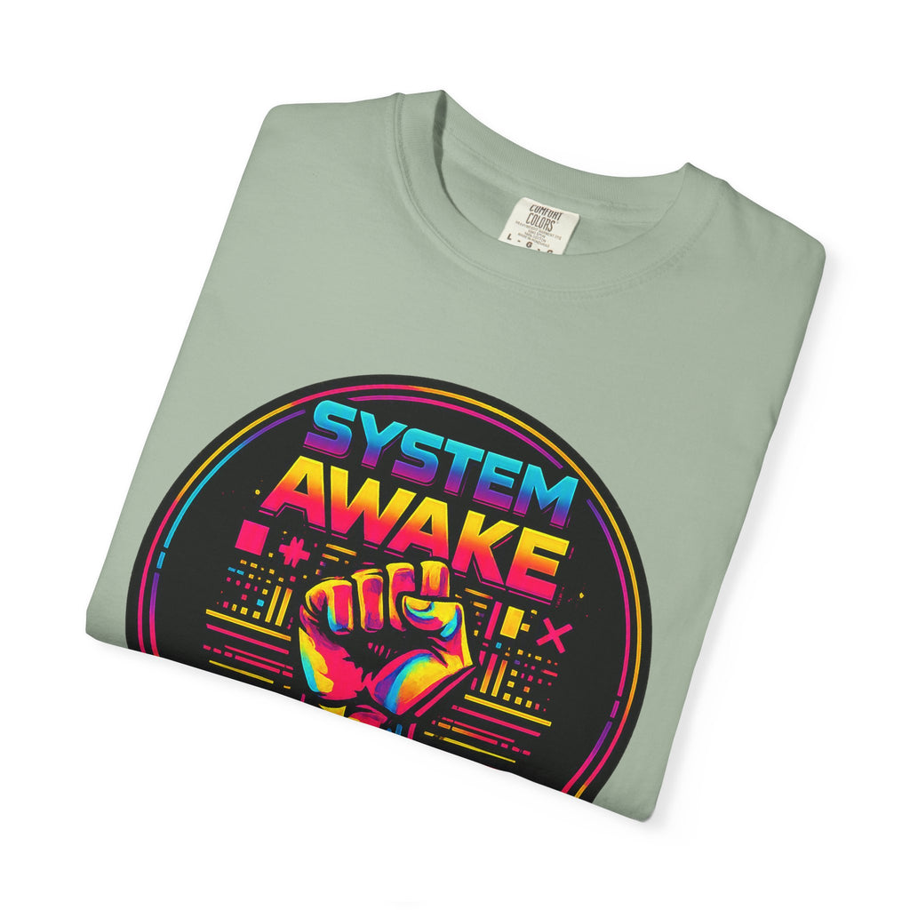 System Awake Retro Fist T-Shirt