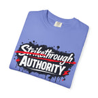 T-Shirt — “Strikethrough Authority” Graphic Tee | Bold Streetwear Protest Design