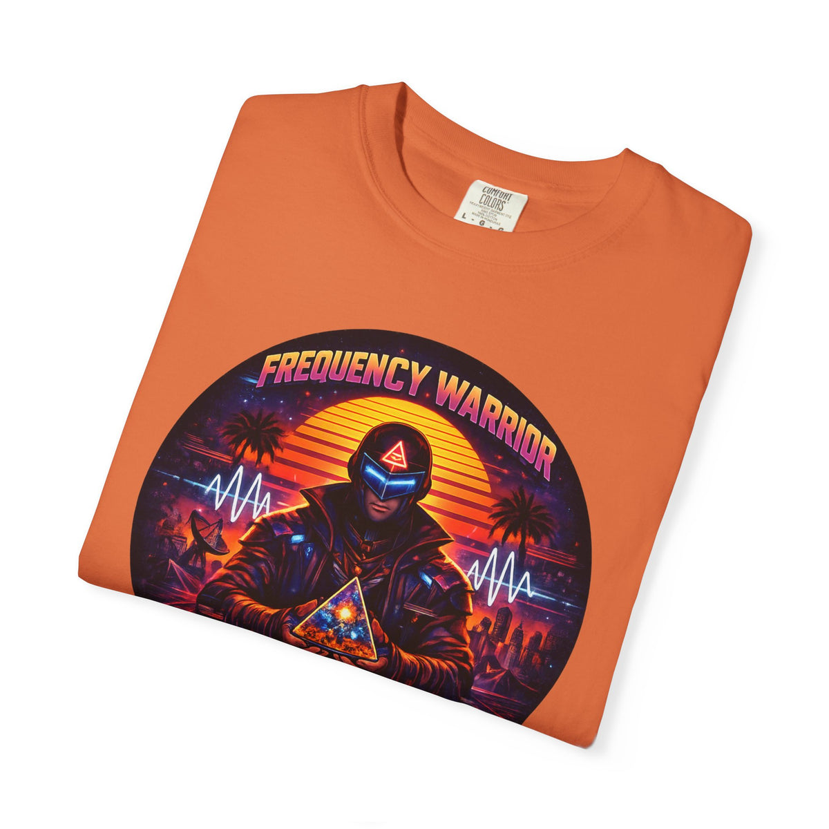 Frequency Warrior — Raise Your Vibration Graphic T-Shirt