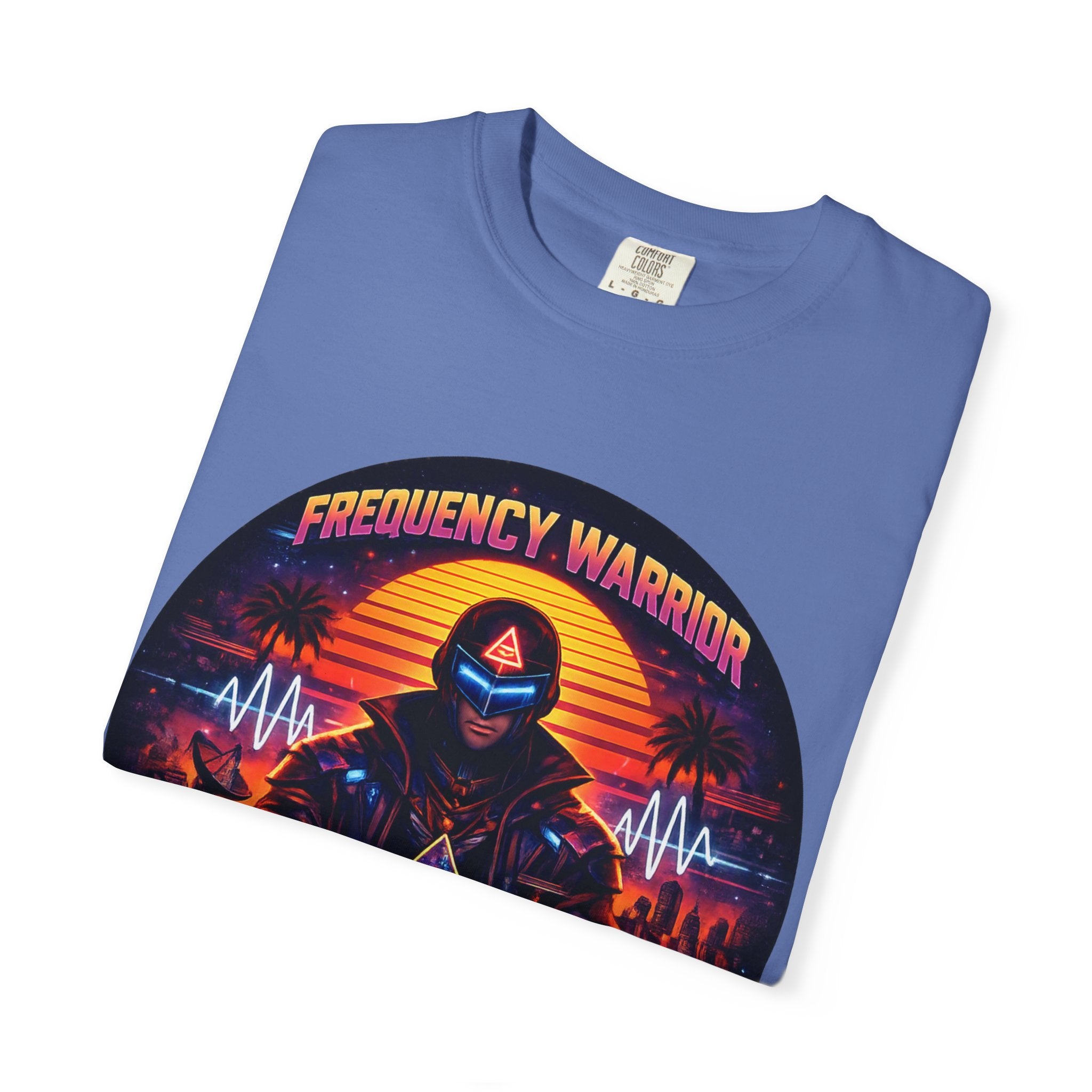 Frequency Warrior — Raise Your Vibration Graphic T-Shirt
