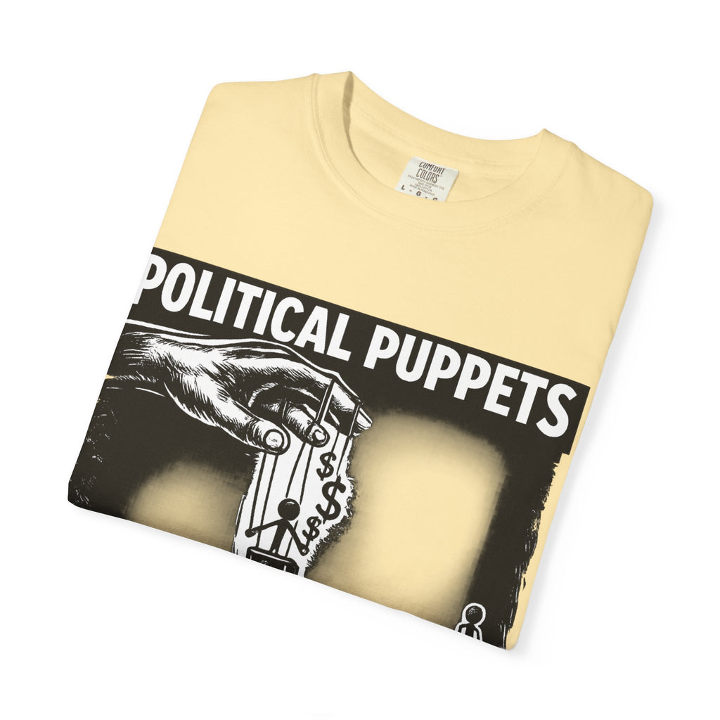 Political Puppets T-Shirt — Anti-Establishment Graphic Tee