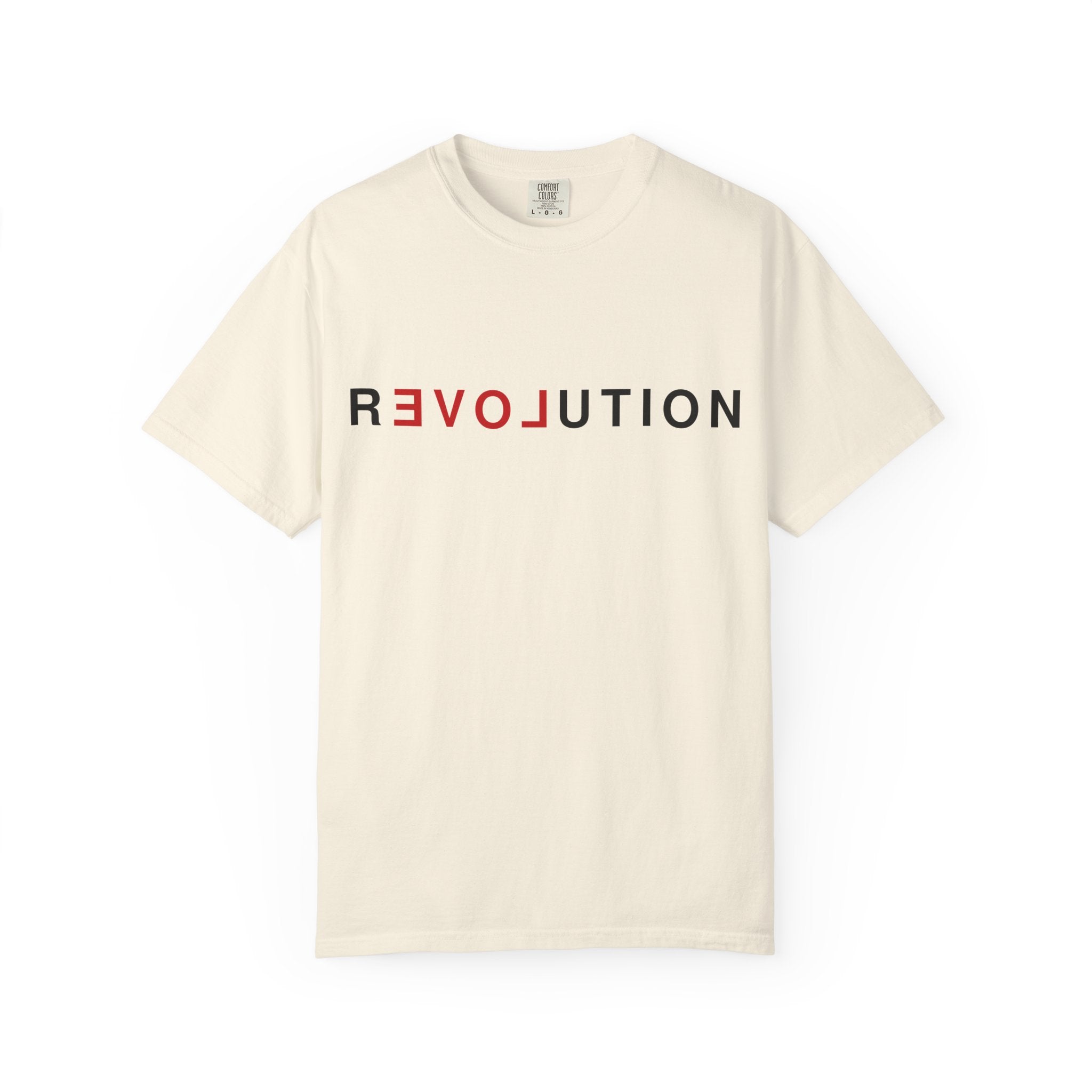 Revolution Graphic T-Shirt — Minimalist Political Tee