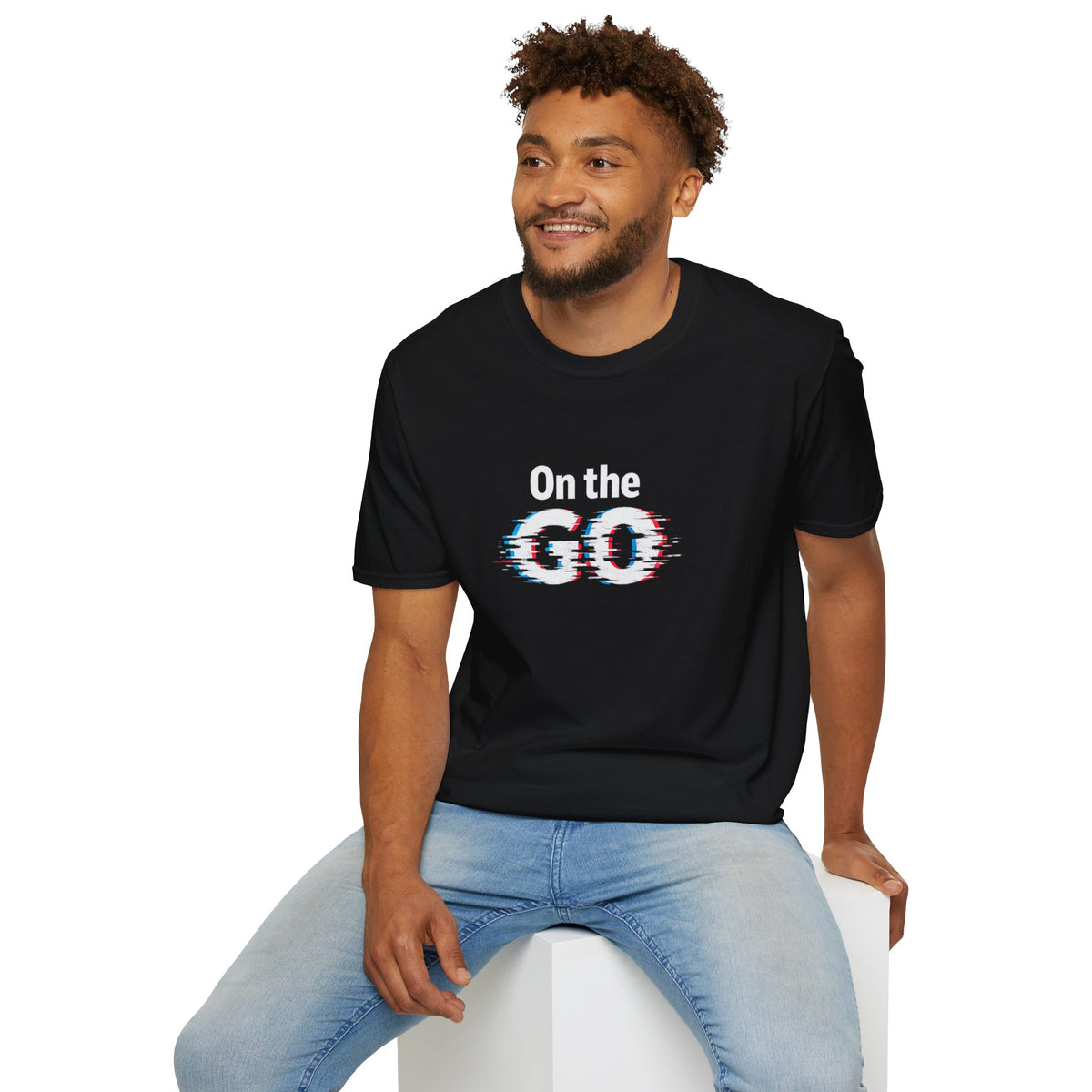 On the GO Glitch V2 Graphic T-Shirt