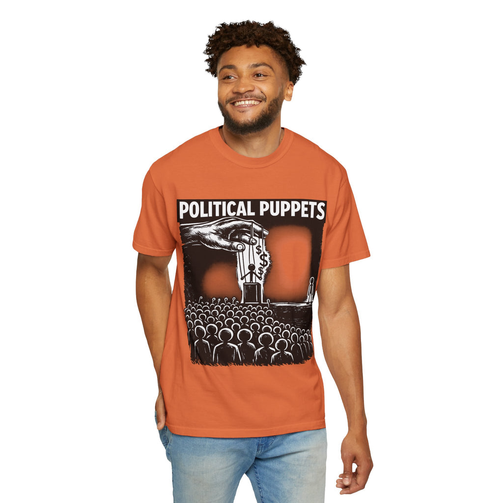 Political Puppets T-Shirt — Anti-Establishment Graphic Tee