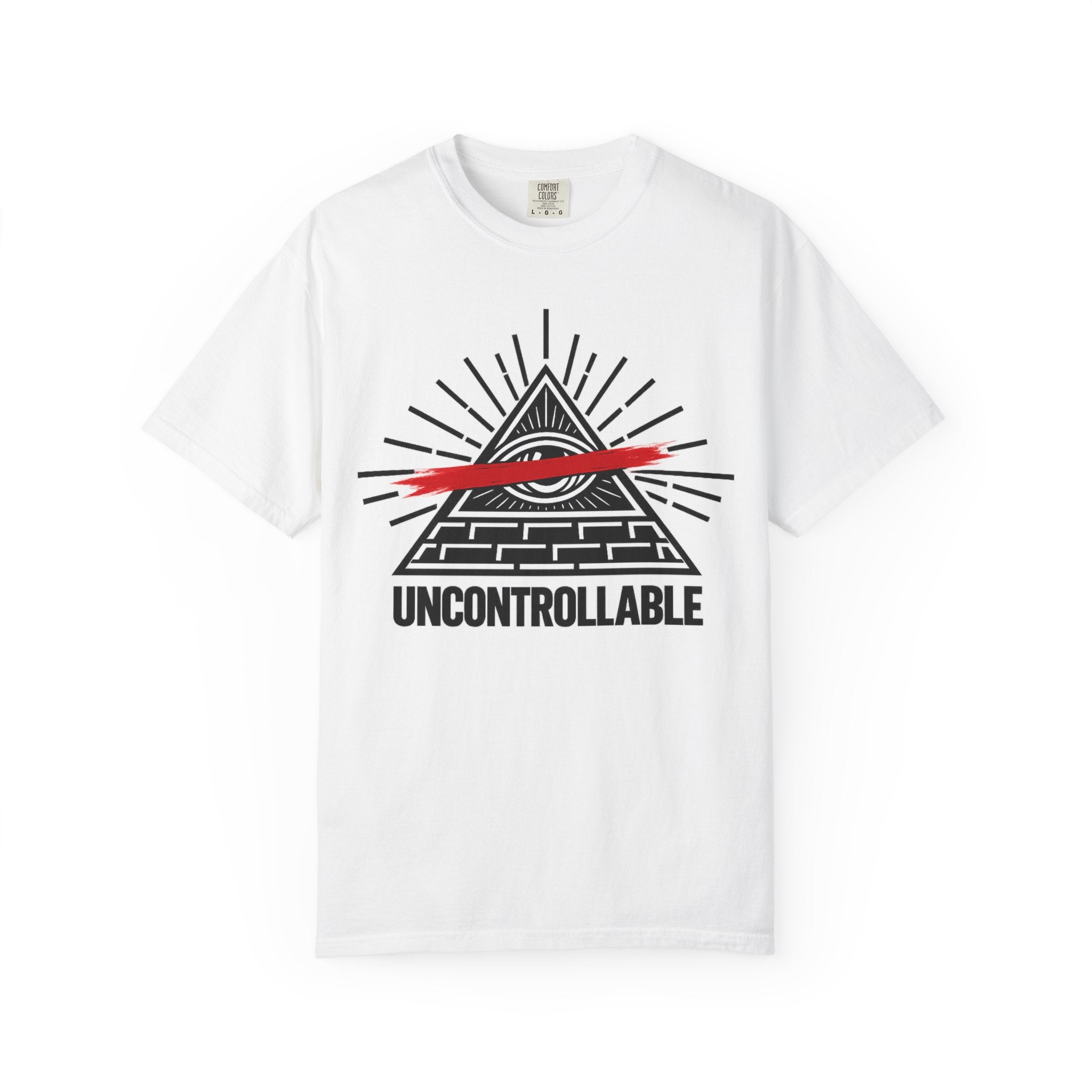 Uncontrollable Pyramid Graphic T-Shirt