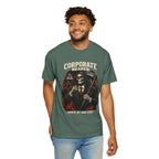 "Corporate Reaper" Skeleton Suit Graphic Tee