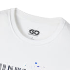 Barcode Glitch T-Shirt — GlitchingOut.com Tech Graphic Tee