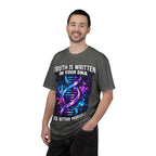 DNA Graphic T-Shirt — "Truth Is Written In Your DNA" Inspirational Science Tee