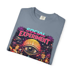 Social Experiment V2 T-Shirt — Retro All-Seeing Eye Graphic Tee