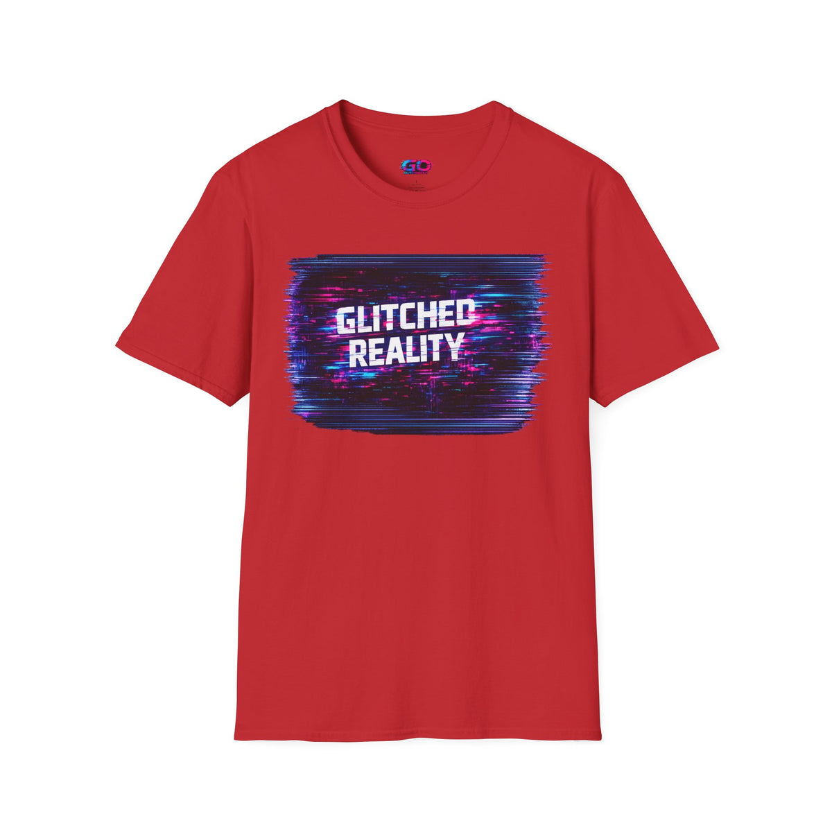 Glitched Reality V2 T‑Shirt — Retro Cyberpunk Digital Distortion Tee
