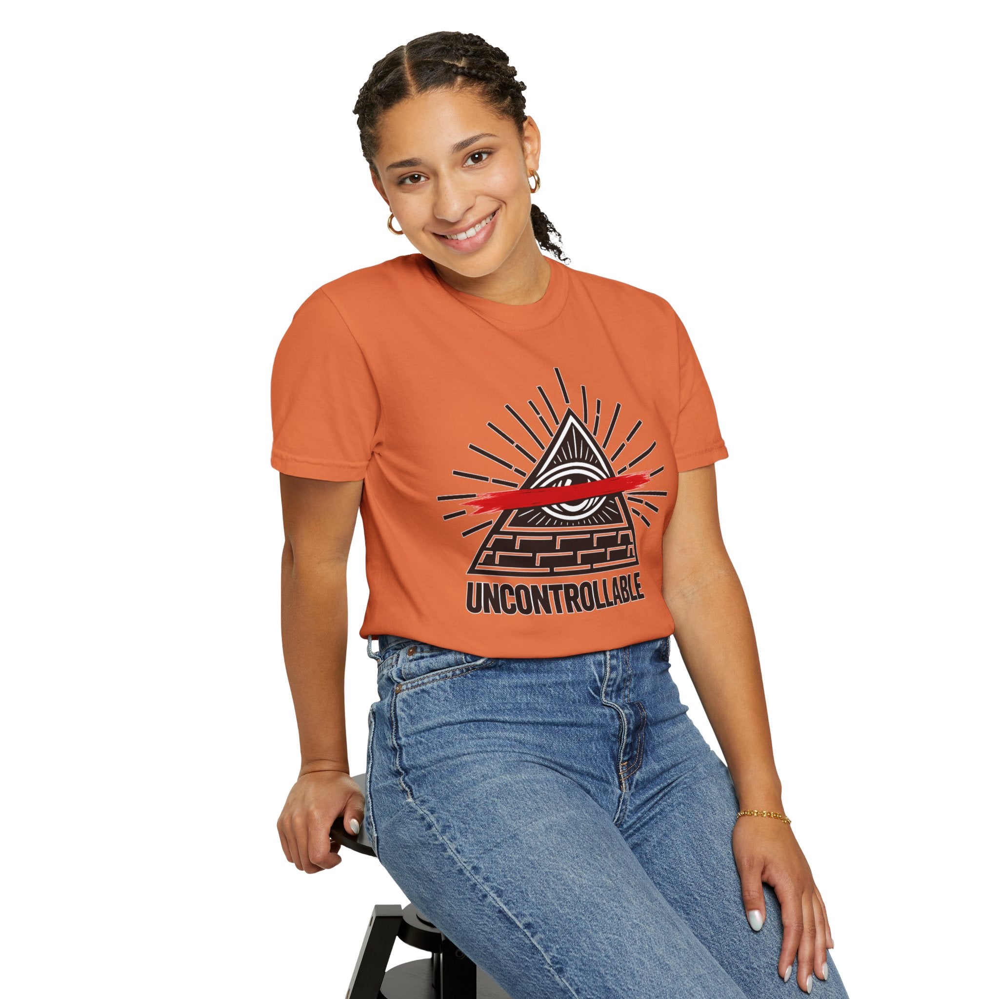 Uncontrollable Pyramid Graphic T-Shirt