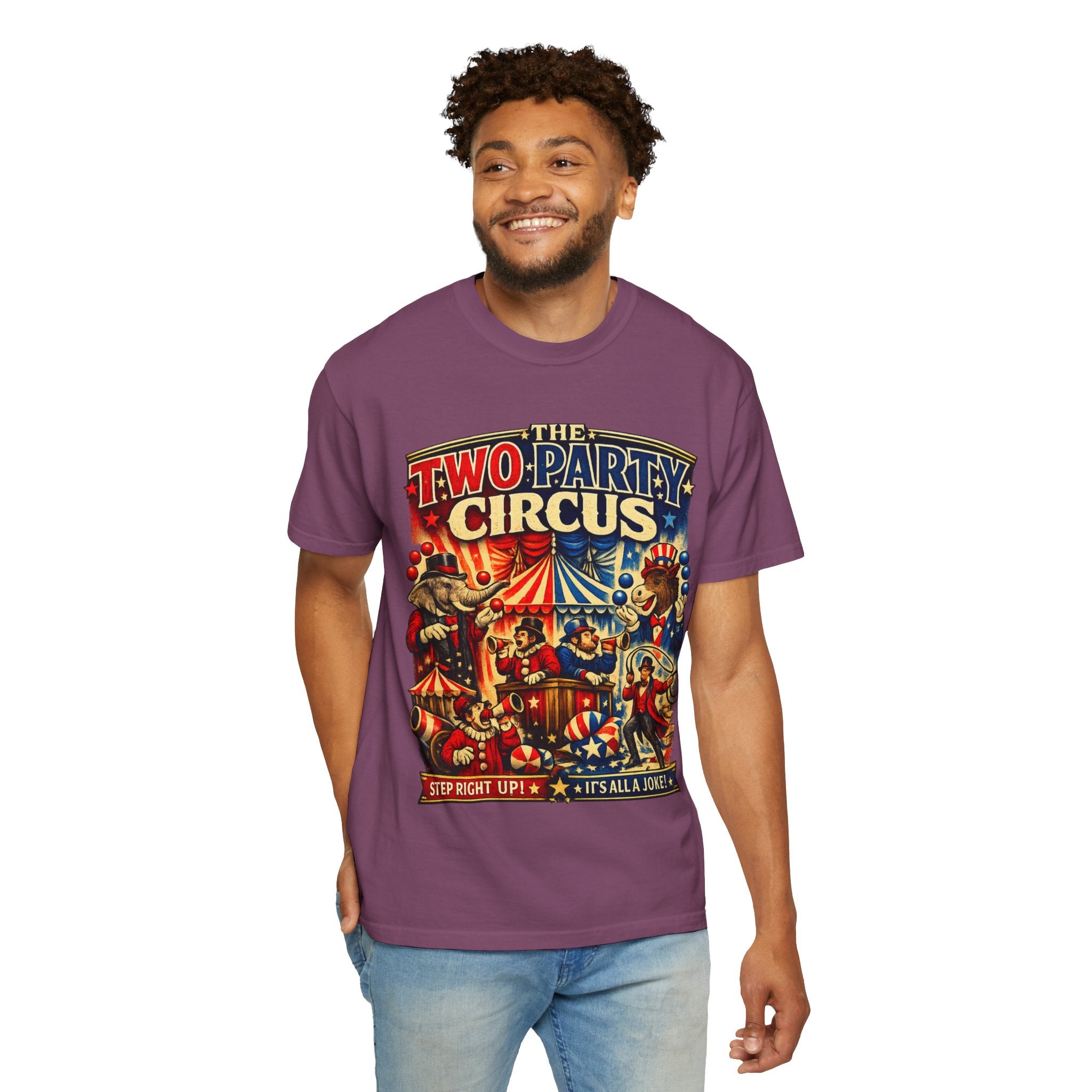 Two-Party Circus Graphic T-Shirt