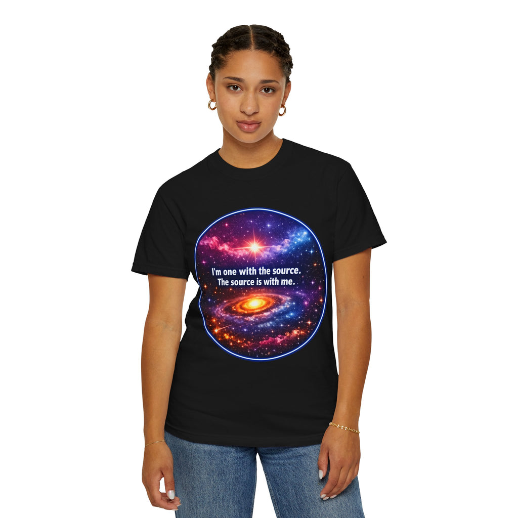 Source T-Shirt — "I'm One With the Source" Tech Graphic Tee