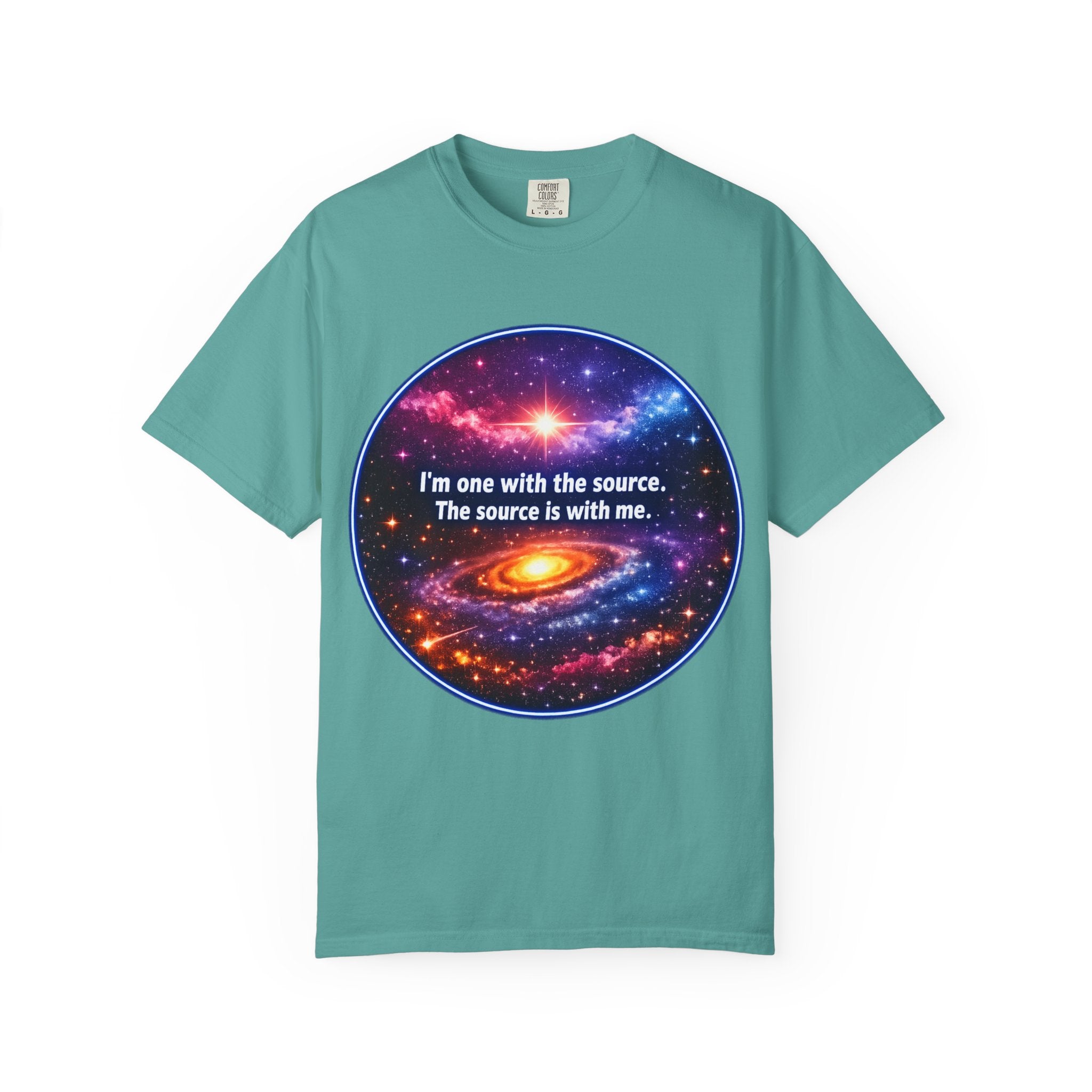 Source T-Shirt — "I'm One With the Source" Tech Graphic Tee