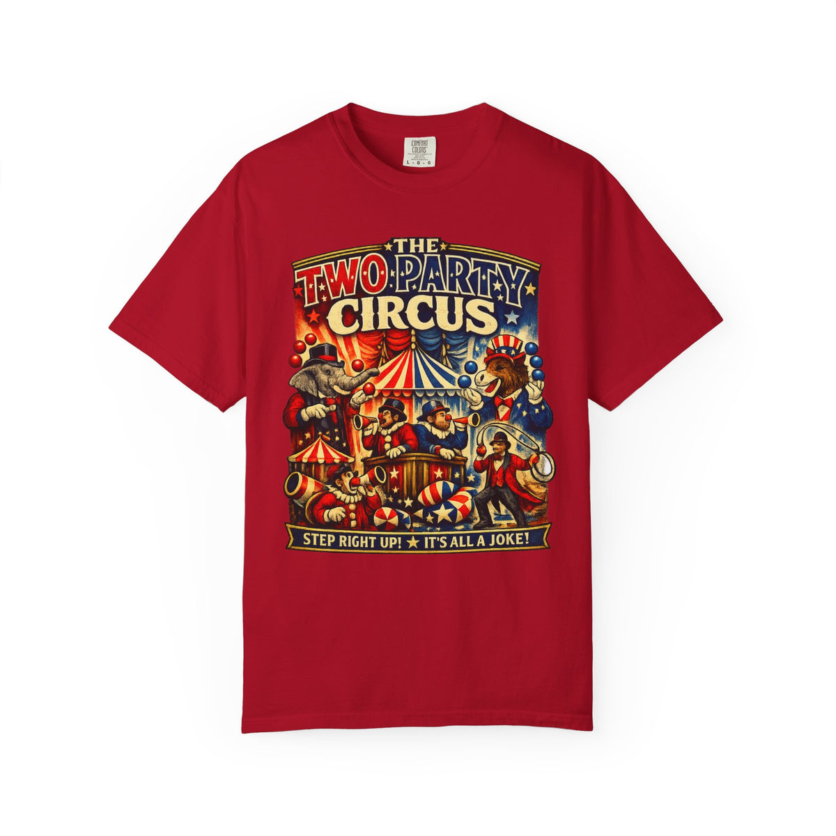 Two-Party Circus Graphic T-Shirt