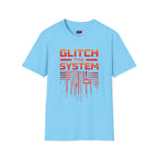 Glitch the System V4 T-Shirt — Retro Circuit Tech Graphic Tee