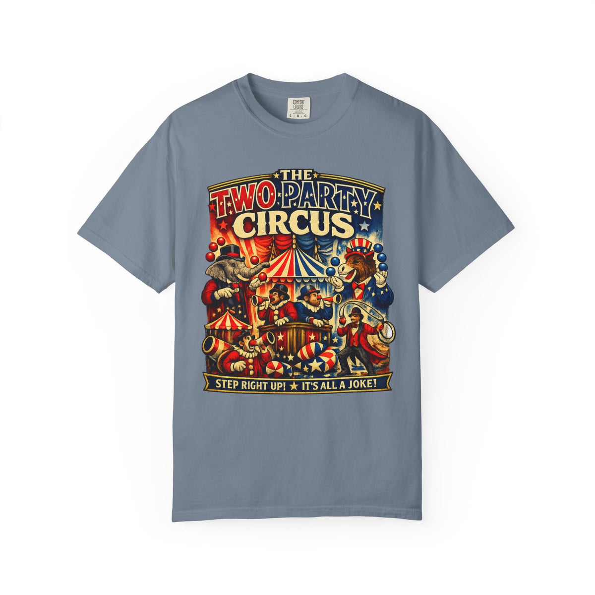 Two-Party Circus Graphic T-Shirt
