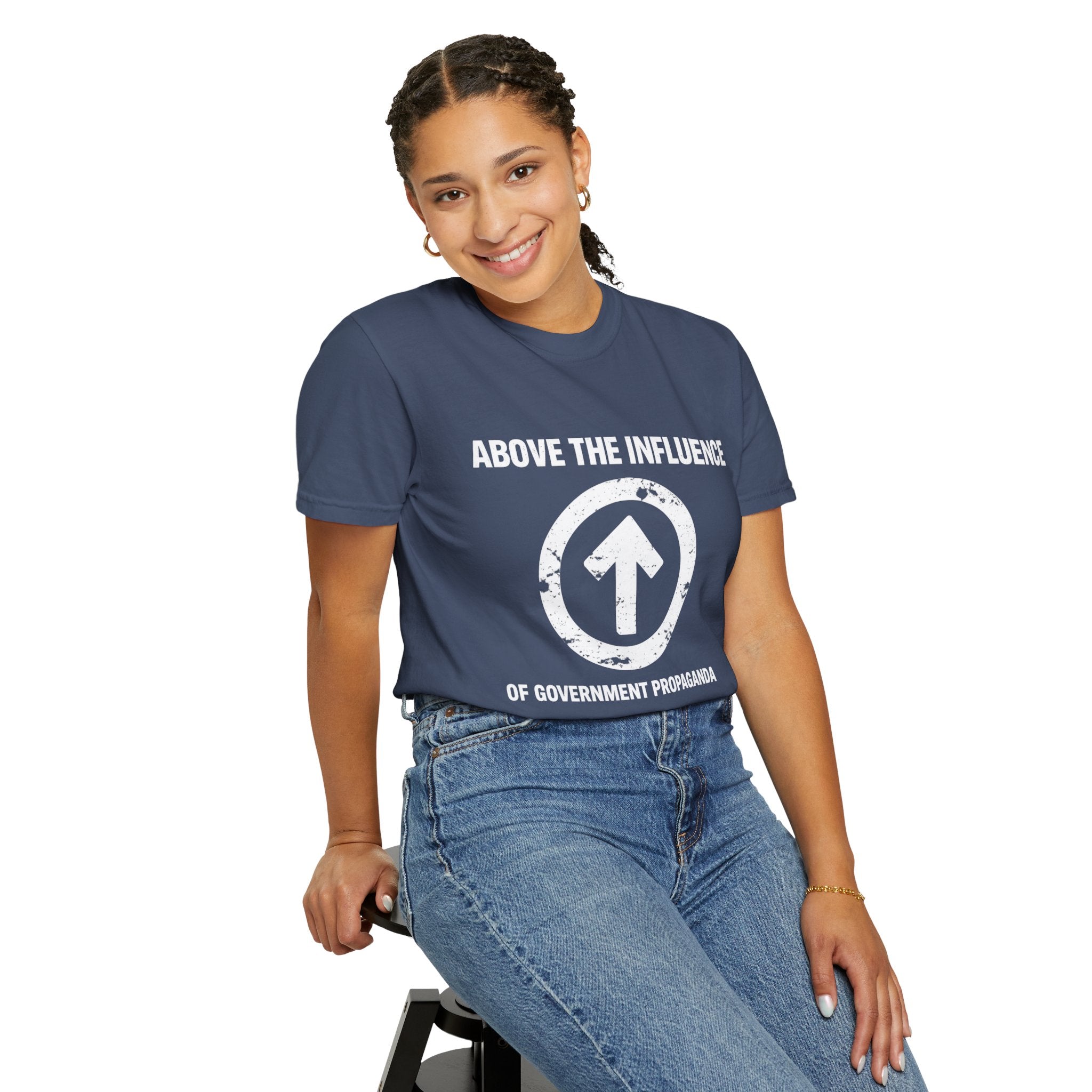 Above The Influence T-Shirt — Anti-Propaganda Graphic Tee