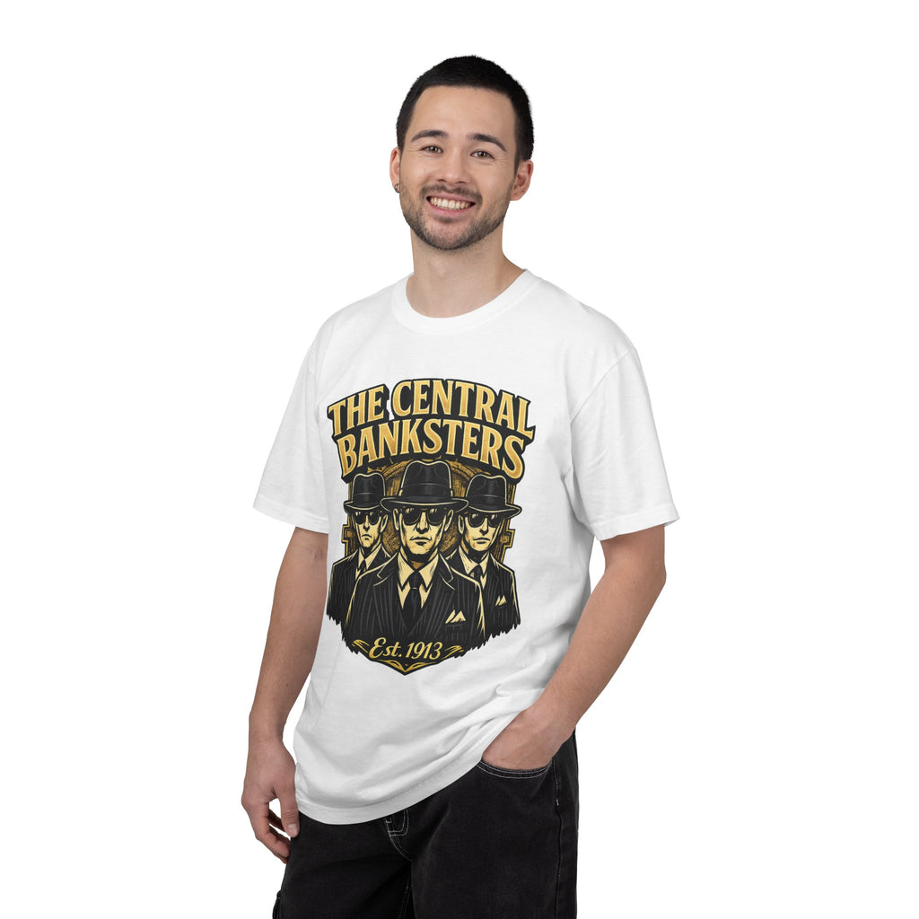 The Central Banksters Graphic T-Shirt — Retro Mobster Vintage Design