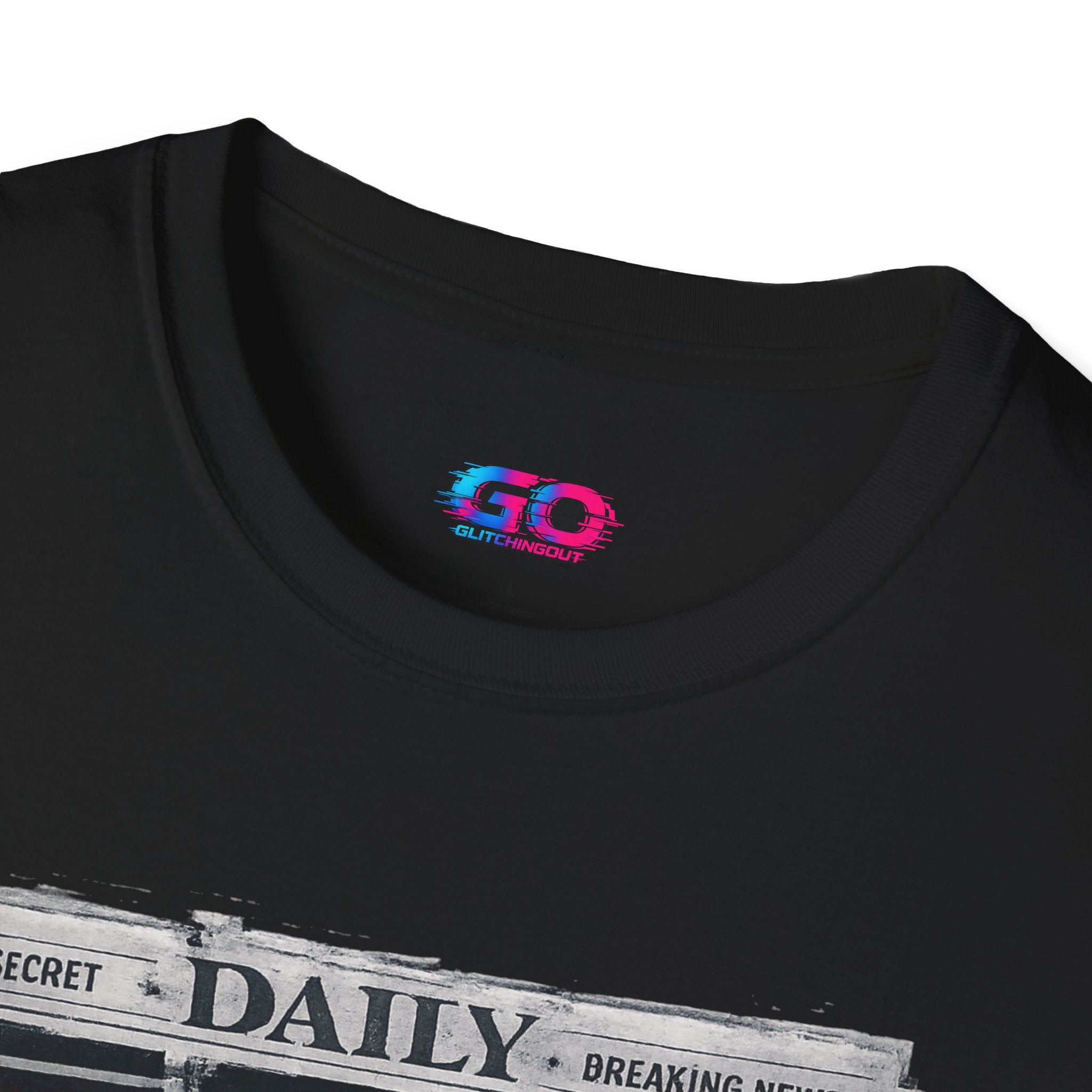 Redacted News Graphic T-Shirt — "REDACTED: You Can't Handle the Truth"