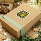 Kiss-Cut Sticker — "Thinking Outside the Box? Forget the Box!" Reconnect with Nature Design