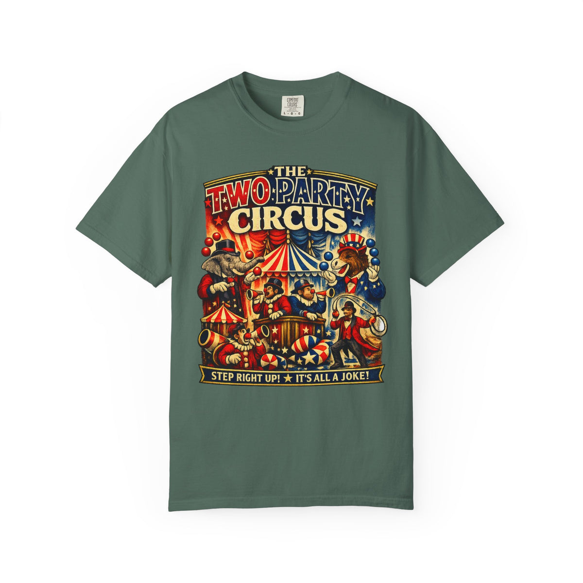 Two-Party Circus Graphic T-Shirt