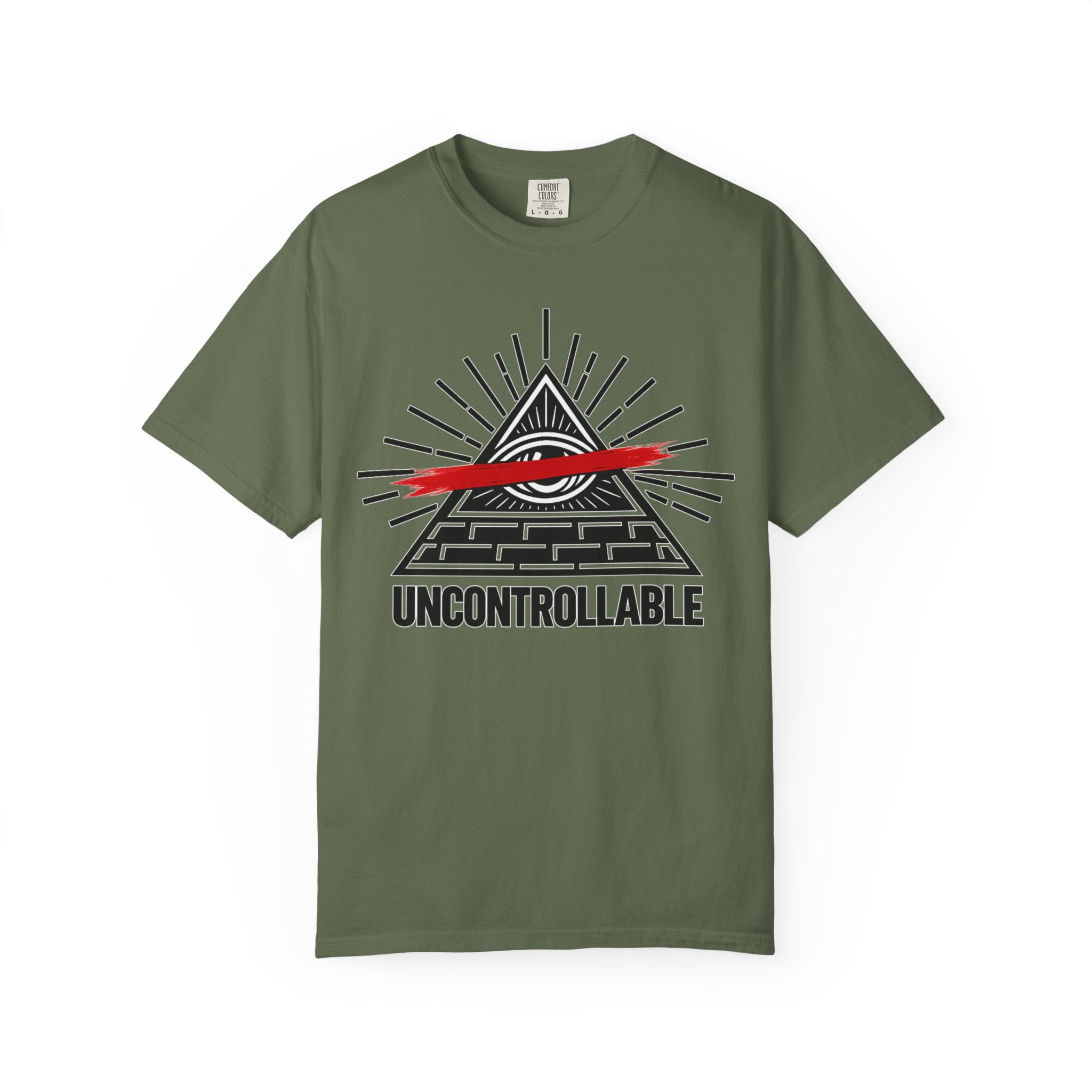 Uncontrollable Pyramid Graphic T-Shirt