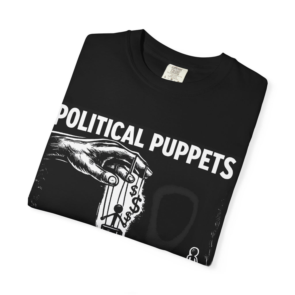Political Puppets T-Shirt — Anti-Establishment Graphic Tee