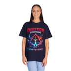 Question Everything T-Shirt — Mystical All-Seeing Eye Graphic Tee