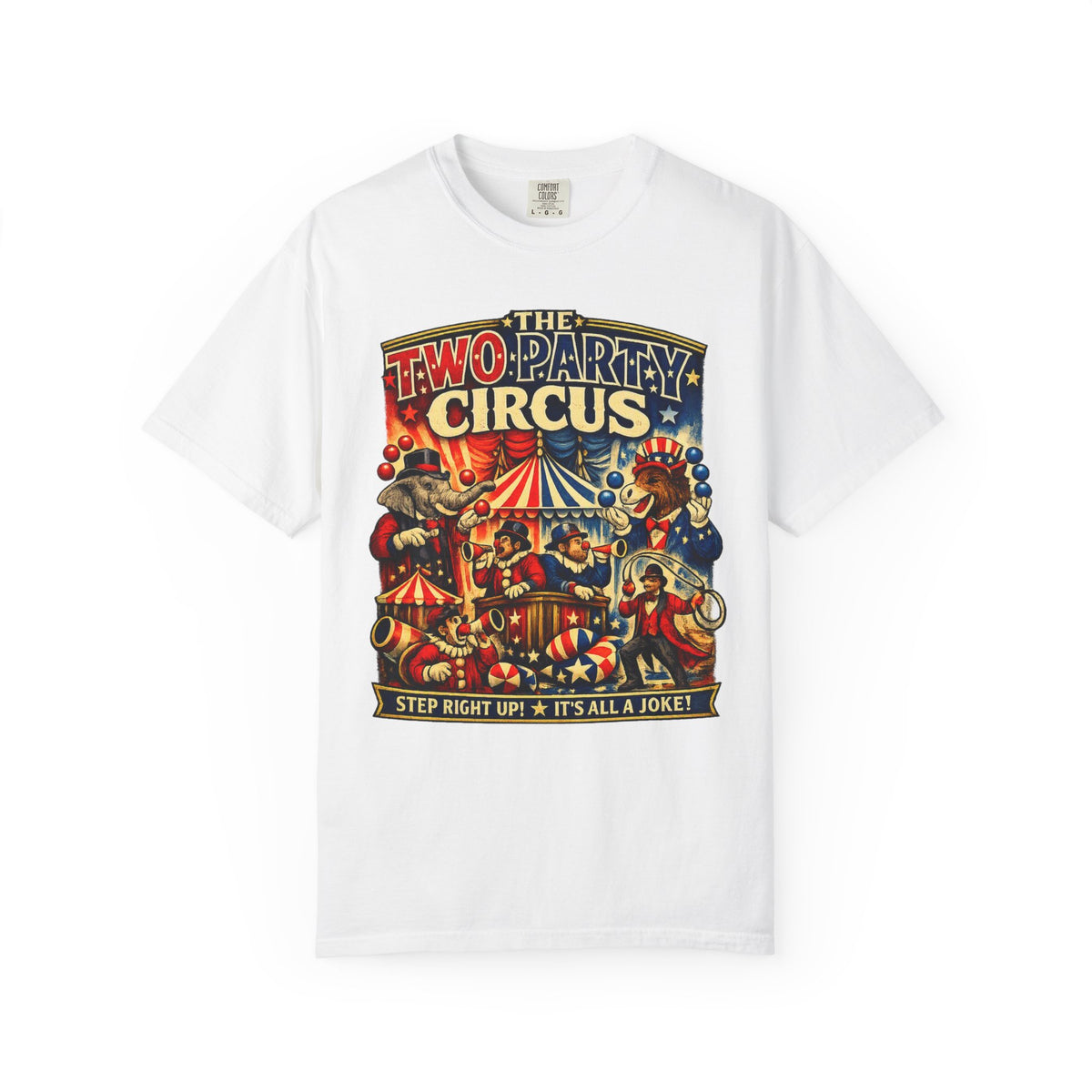 Two-Party Circus Graphic T-Shirt