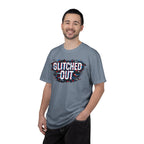 Glitched Out T-Shirt — Retro Glitch Graphic Tee