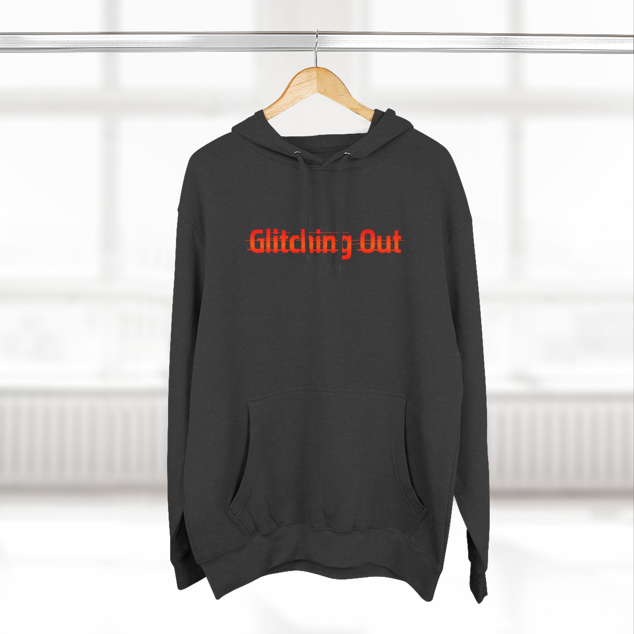 Glitch the System Hoodie V2 — 'Glitching Out' Circuit Graphic