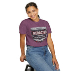 Redacted News Graphic T-Shirt — "REDACTED: You Can't Handle the Truth"