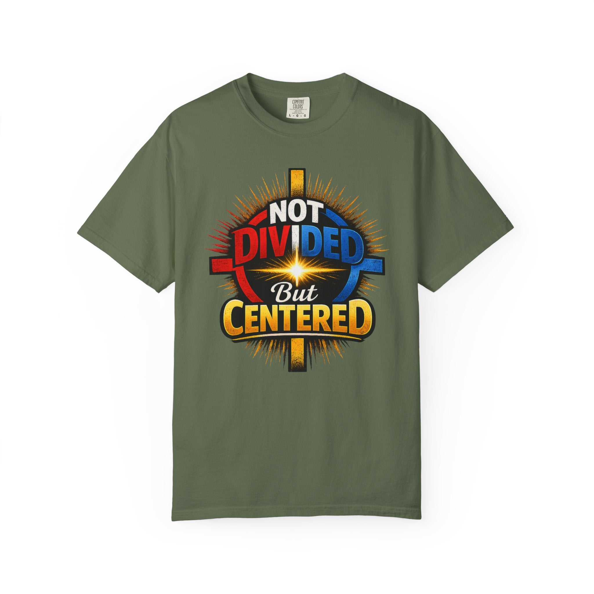 Centered Not Divided Graphic T-Shirt