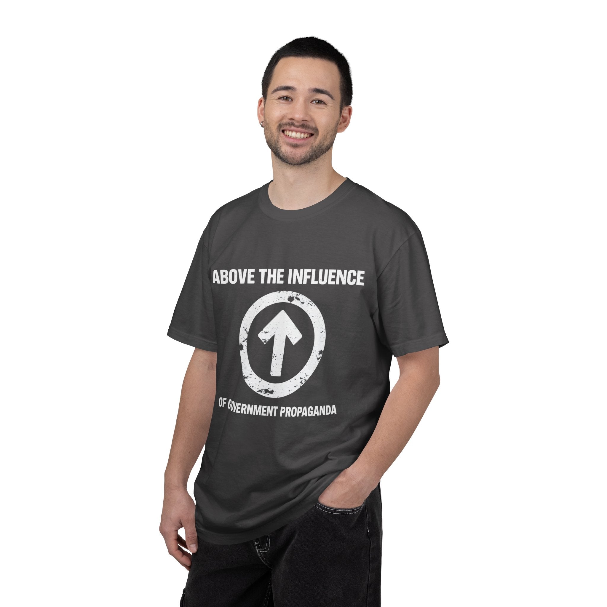 Above The Influence T-Shirt — Anti-Propaganda Graphic Tee