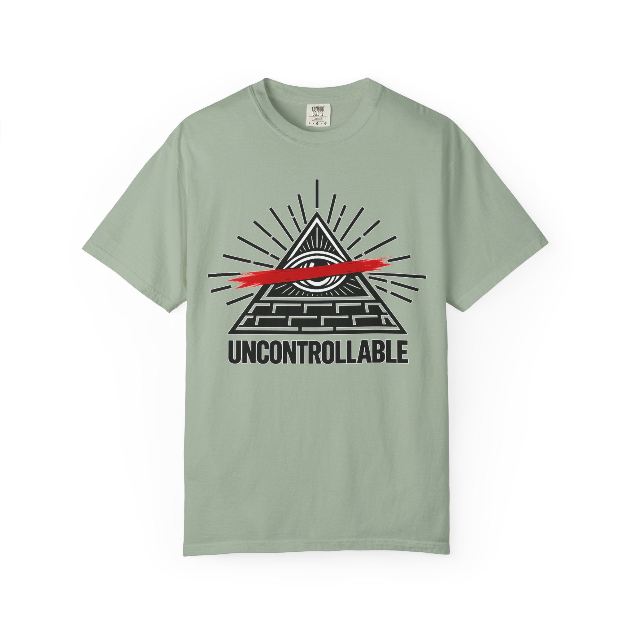 Uncontrollable Pyramid Graphic T-Shirt