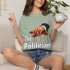 The Politicians T-Shirt — Puppet Master Hand & Money Political Satire Tee