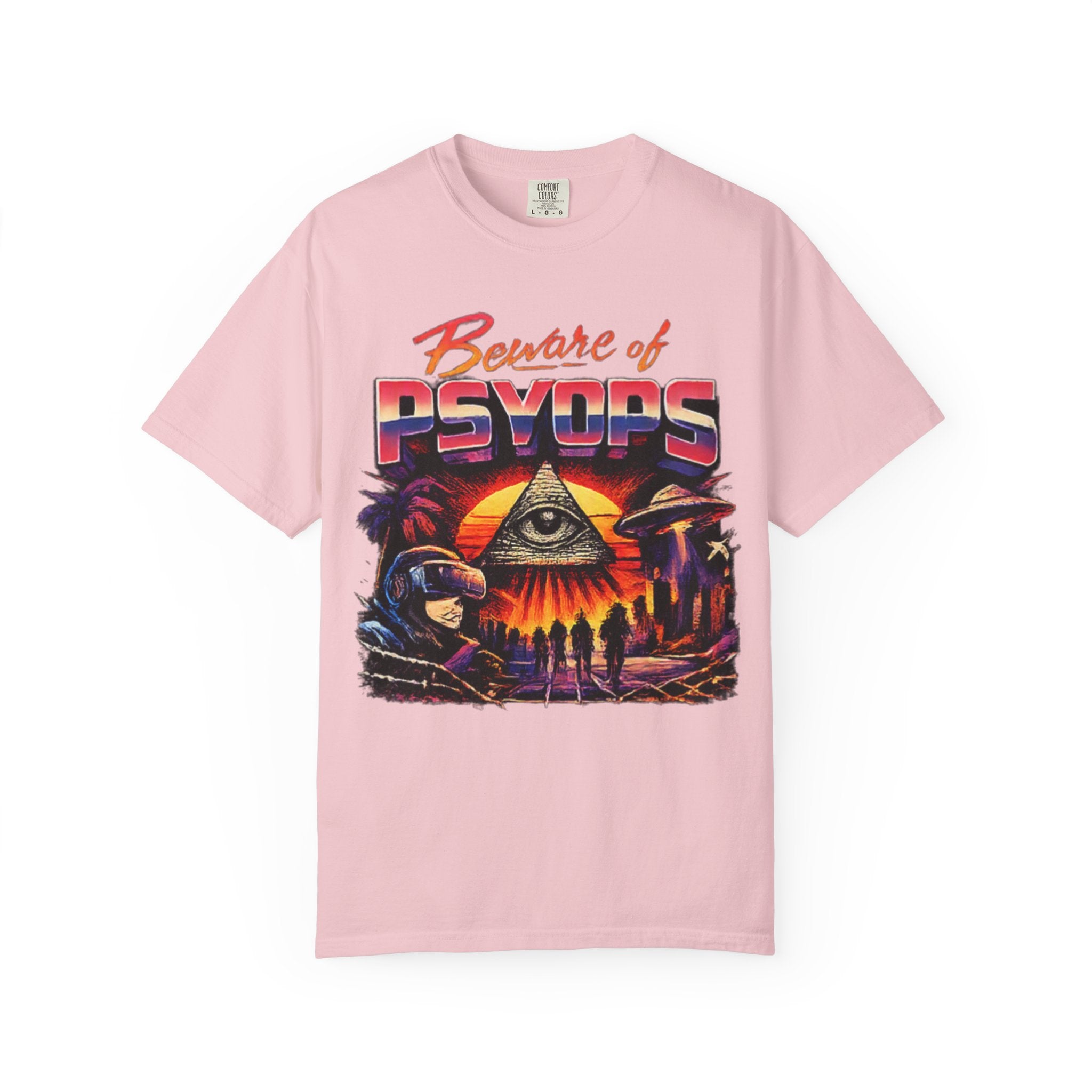 Beware of Psyops — Vintage Graphic T-Shirt