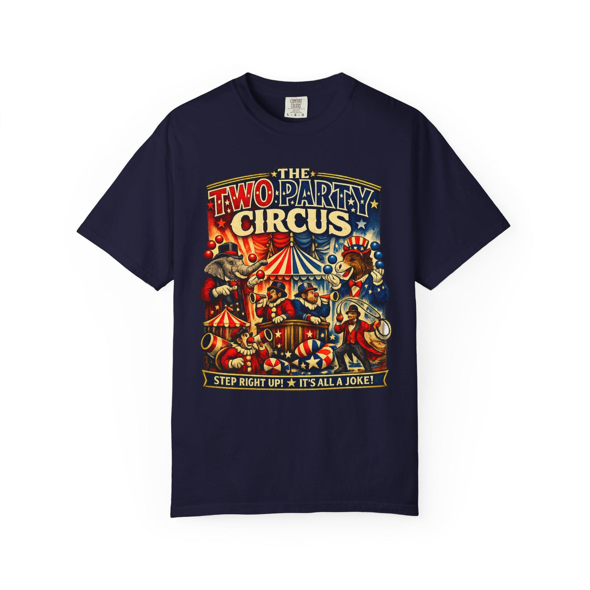Two-Party Circus Graphic T-Shirt