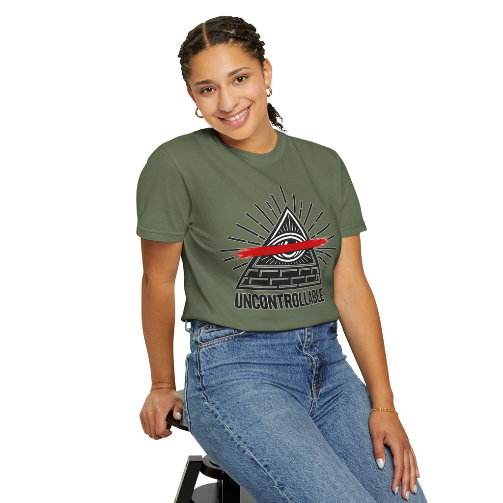 Uncontrollable Pyramid Graphic T-Shirt