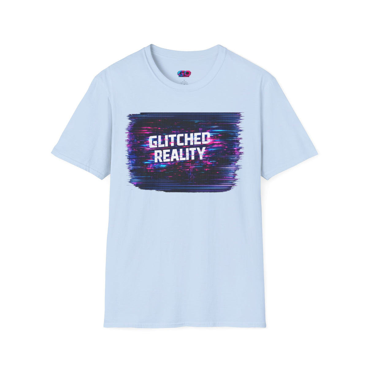 Glitched Reality V2 T‑Shirt — Retro Cyberpunk Digital Distortion Tee