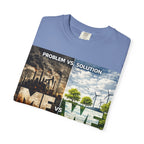 Me vs We Environmental Awareness T-Shirt — Problem vs Solution Graphic Tee