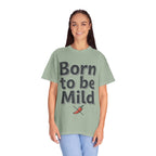 T-Shirt — "Born to be Mild" Funny Chili Pepper Graphic Tee