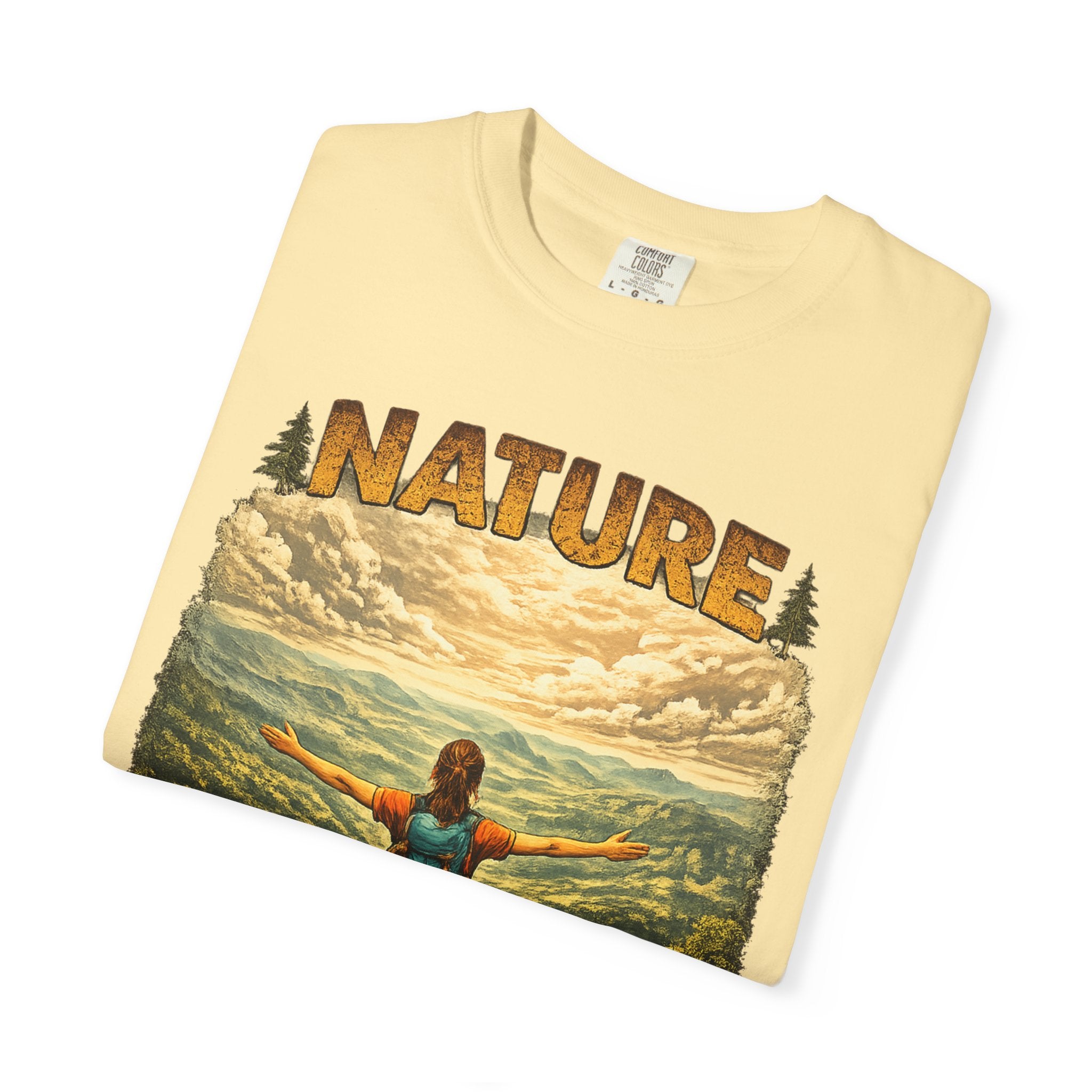 Nature Cheaper Than Therapy T-Shirt — Hiking Outdoors Graphic Tee