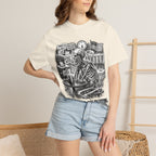 Voting Skeptic Graphic T-Shirt — "Waiting to See If Voting Changes Anything."